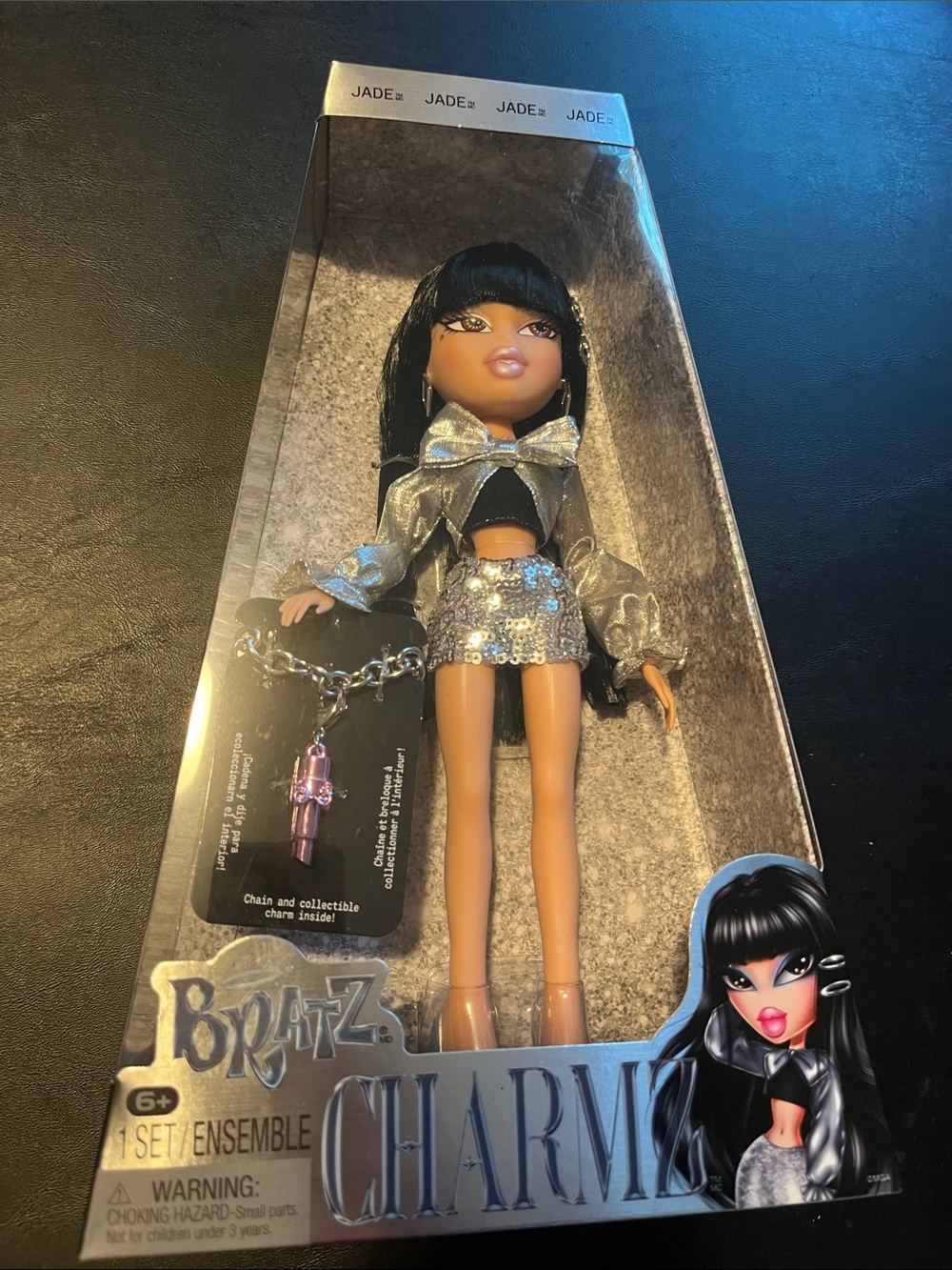 New Charmz Jade Fashion Doll with Collectible Charm Bracelet